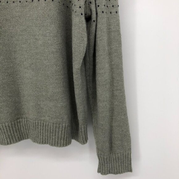 NWT Daniel Hechter Men’s Navy blue and Grey Gradient Knit Turtleneck Sweater XXL - Picture 8 of 15